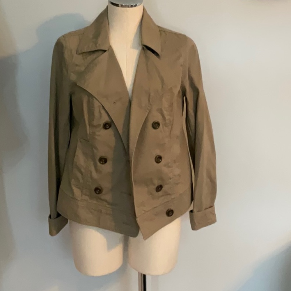 Beige utility jacket